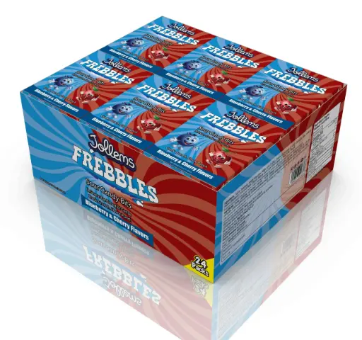 [PMF407] JOLLEM FREBBLES CHERRY+BLUEBERRY 45G/24CT