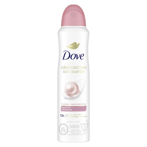 DOVE BODY SPRAY ADVANCED CARE 107G