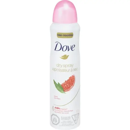 DOVE BODY SPRAY ADVANCED CARE 107G       