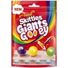 SKITTLES FRUITS GOOEY 100G (UK)