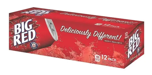 BIG RED DELICIOUSLY DIFFERENT CANS 355ML/12CT 