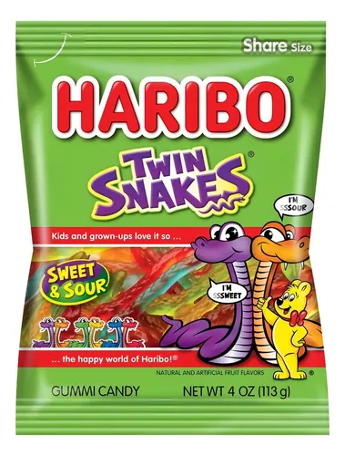 [3355C] HARIBO TWIN SNACKS 113G