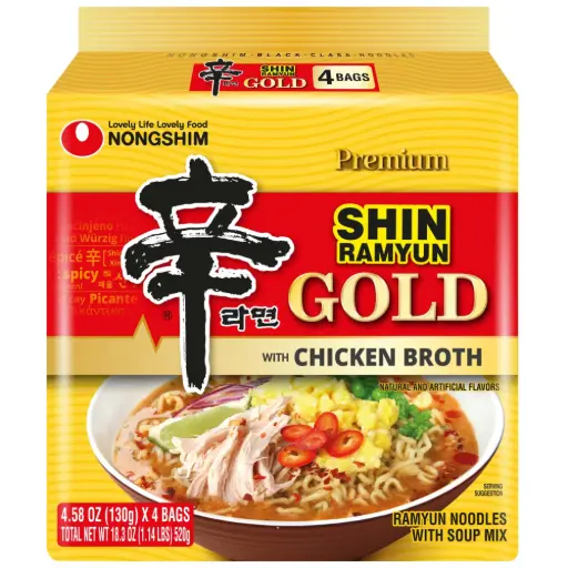 NONGSHIM SHIN RAMYUN GOLD NOODLE 130G