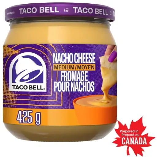 [39030] TACO BELL DIP NACHO CHEESE MEDIUM 425G 