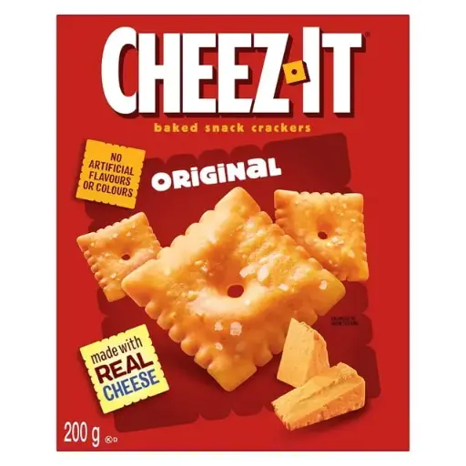 [3173] CHEEZ IT SNACK CRACKERS ORIGINAL 200G
