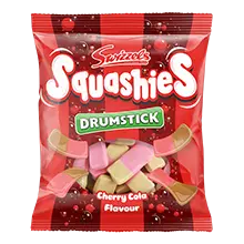 [1417] SWIZZLES SQUASHIES DRUMSTICK CHERRY COLA 130G (UK) 