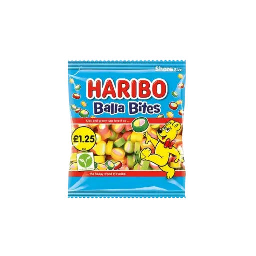 [1892] HARIBO BALLA BITES 140G (UK)