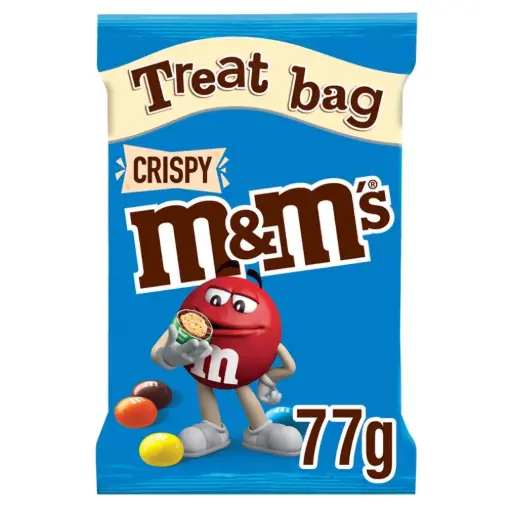 [3515] M&M'S CRISPY TREAT BAG 77G (UK) 