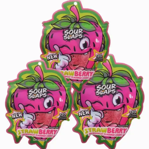 SOUR SLAPS STRAWBERRY 96G  
