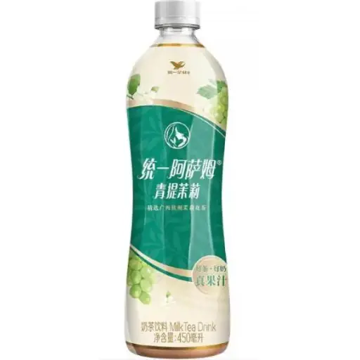 [TY25] ASSAM MILK TEA DRINK GRAPE AND JASMINE TEA 450ML