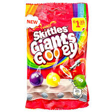 SKITTLES GIANTS GOOEY 109G (UK) 