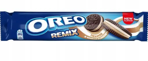 [9215] OREO CREME REMIX TIRAMISU & VANILLA COOKIES 157G 