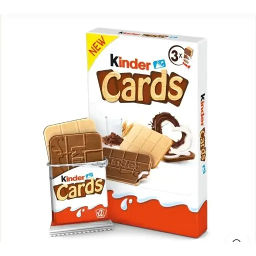 [7508] KINDER CARD 77G/3CT (EUROPE)
