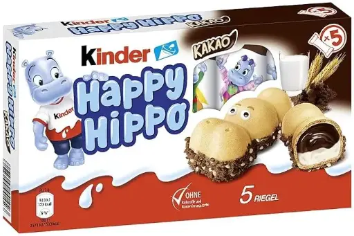 [3523] KINDER HAPPY HIPPO CACAO 21G/5CT