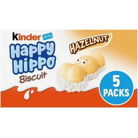 [3530] KINDER HAPPY HIPPO HASELNUT 21G/5CT