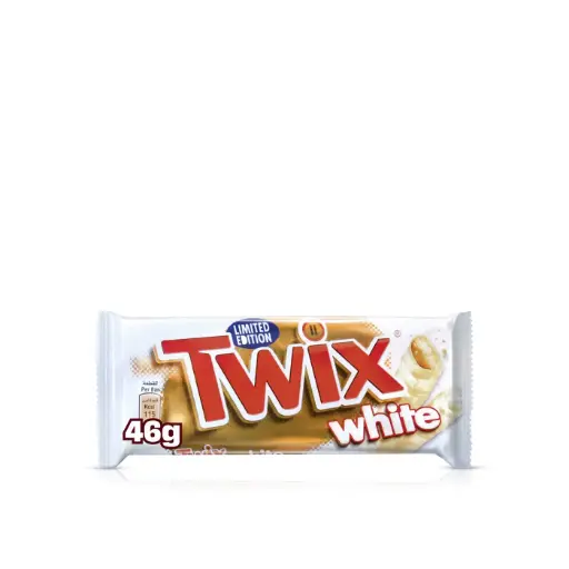 [7184] TWIX WHITE CHOCOLATE 46G/32CT (EUROPE)