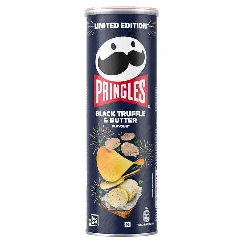 [2480] PRINGLES BLACK TRUFFLE & BUTTER 165G (UK)
