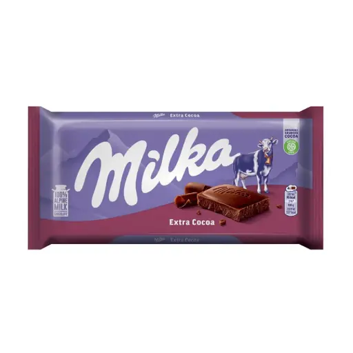 MILKA EXTRA COCOA 90G