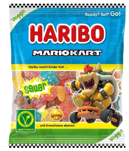 [0128.] HARIBO MARIO KART SAUER 160G (EUROPE)