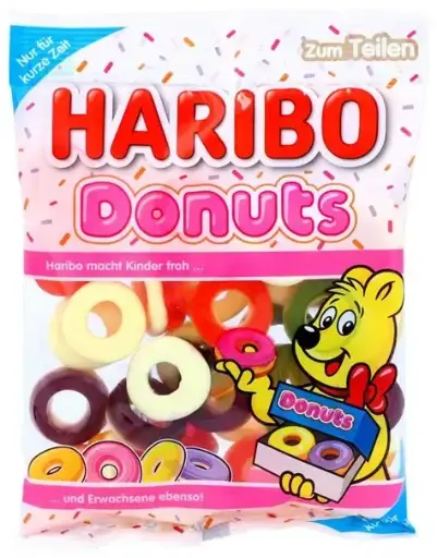 [2087] HARIBO DONUTS 175G (EUROPE)