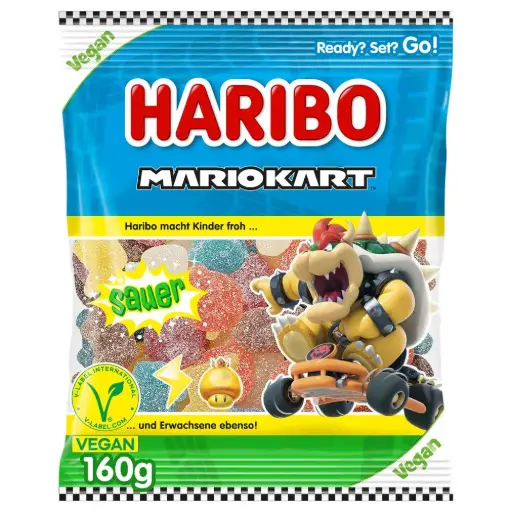 [0104] HARIBO MARIO KART VEGGIE 160G (EUROPE) 