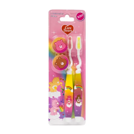 CARE BEAR KIDS TOOTH BRUSH 2/PK  