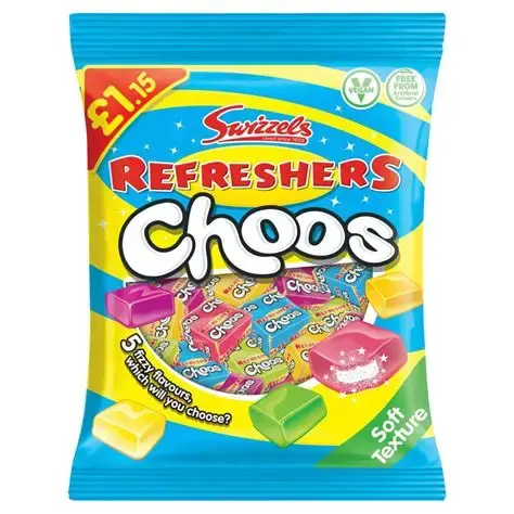 [1467.] SWIZZLES REFRESHERS CHOOS 115G (UK)