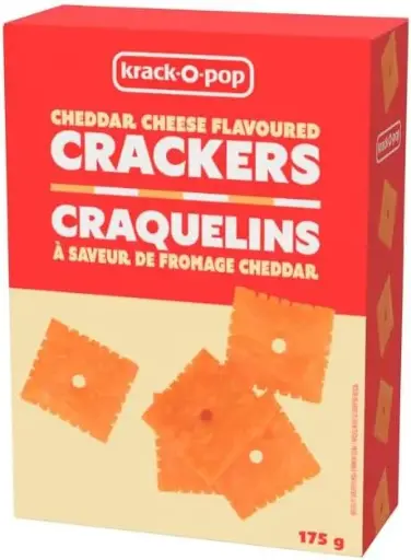 [B-2070] KRACK-O-POP CHEDDAR CHEESE CRACKERS 175G