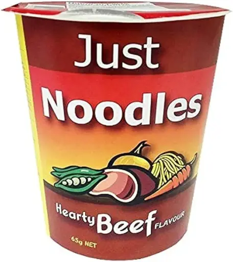 [N-14016] JUST NOODLES TASTY BEEF 65G 