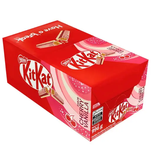 KITKAT CHERRY VANILLA 41G/24CT 