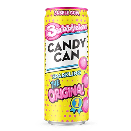 CANDY CAN BUBBLICIOUS 330ML/12CT