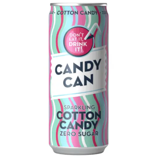 CANDY CAN COTTON CANDY 330ML/12CT