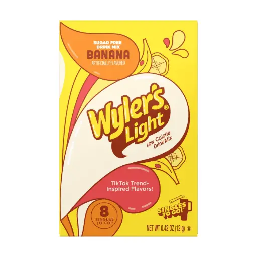 [0650] WYLER'S LIGHT ZERO SUGAR SINGLES TO GO BANANA 8CT   