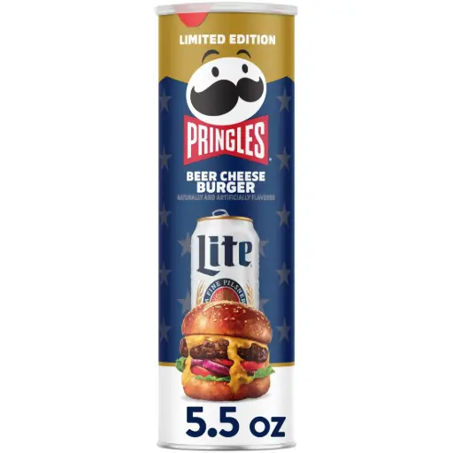 PRINGLES BEER CHEESE BURGER 158G (US)