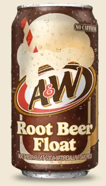 A&W ROOT BEER FLOAT CANS 355ML/ 12CT (US) 
