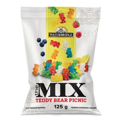 [W-B0993] WATERBRIDGE THE MIX TEDDY BEAR PICNIC 125G  