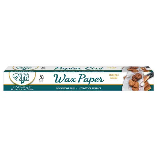 [5505026] CHEF ELITE WAX PAPER 12"x25" 
