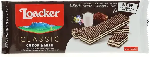 [31059] LOACKER WAFERS COCOA MILK150G