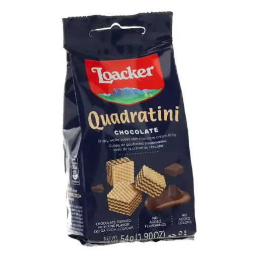 [34395] LOACKER QUAD MINIS CHOCOLATE 54G
