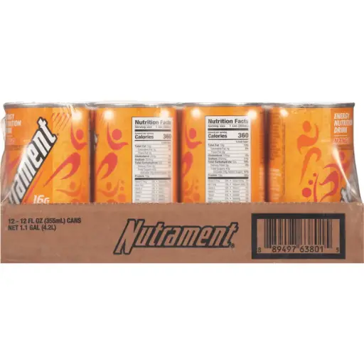 [814205] NUTRAMENT MANGO ENERGY DRINK 325ML/12CT