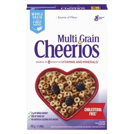 [10224] GEN MILLS CHEERIOS MULTI GRAIN 342G