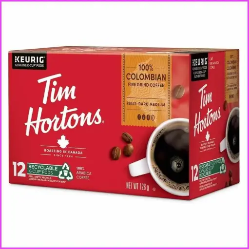 TIM HORTONS PODS COLOMBIEN PACKETS 12CT   