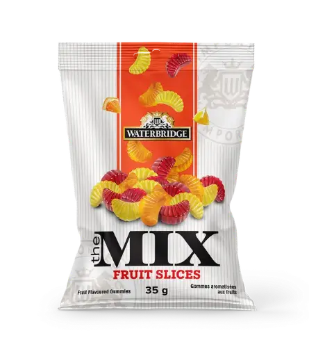 [W-B0902] WATERBRIDGE THE MIX FRUIT SLICES TRIAL SIZE 35G  
