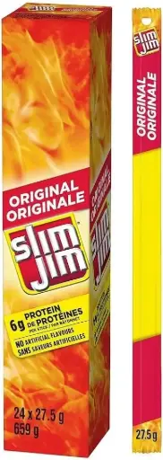 [13761] SLIM JIM MEAT STICK ORIGINAL 28G/24CT 