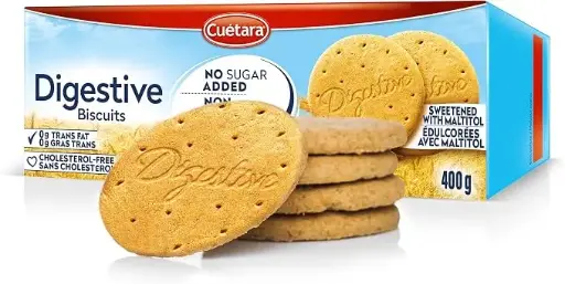 [B-2176W] CUETARA BISCUIT DIGESTIVE WITHOUT SUGAR 400G