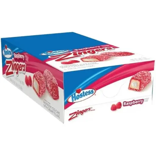 HOSTESS ZINGERS RASPBERRY & COCONUT 114G/6CT (U) 