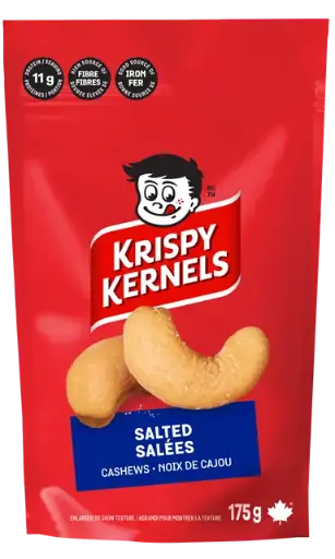 [8850] KRISPY KERNELS CASHEWS SALTED 175G