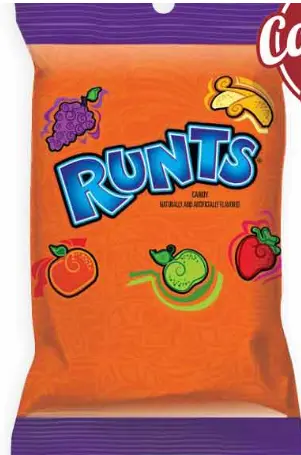 RUNTS PEG BAG 56G 