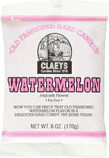CLAEYS WATERMELON DROPS OLD FASHIONED HARD CANDIES 170G 