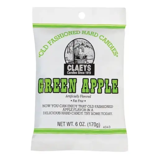CLAEYS GREEN APPLE OLD FASHIONED HARD CANDIES 170G